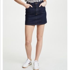 Lee Vintage Modern Mini Skirt in Retro Rinse